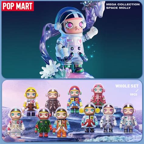 POP MART MEGA COLLECTION 100 SPACE MOLLY SERIES 1 POPMART Blind Box