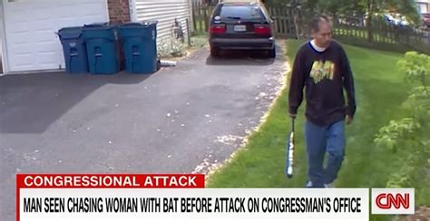 Suspect In Bat Attack At Virginia Congressmans Office Refuses To Show