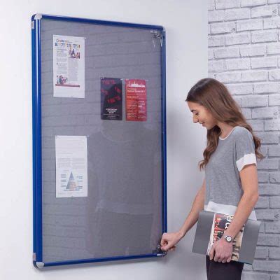 Indoor Lockable Notice Boards Tamperproof Notice Board