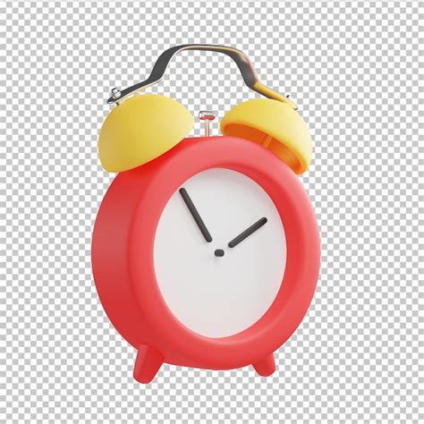 Premium Psd Alarm Clock D Illustration