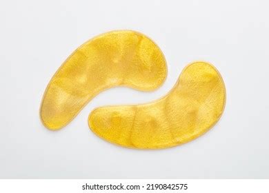 Gold Hydrogel Eye Patches On White Stock Photo 2190842575 | Shutterstock