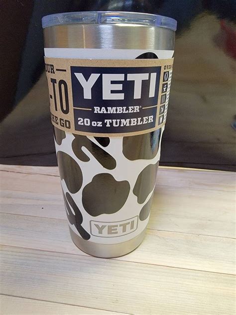 Yeti Cow And Cactus Tumblers 30oz Etsy