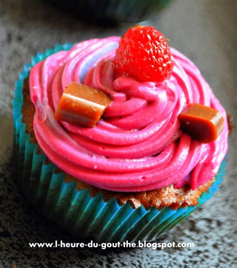 Cupcakes Framboises Carambar Recettes De Desserts Plus De 1000