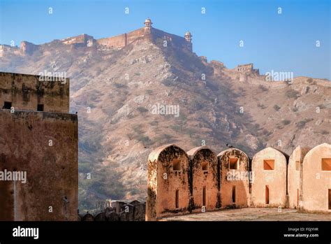 Jaigarh Fort Jaipur Rajasthan India Stock Photo Alamy