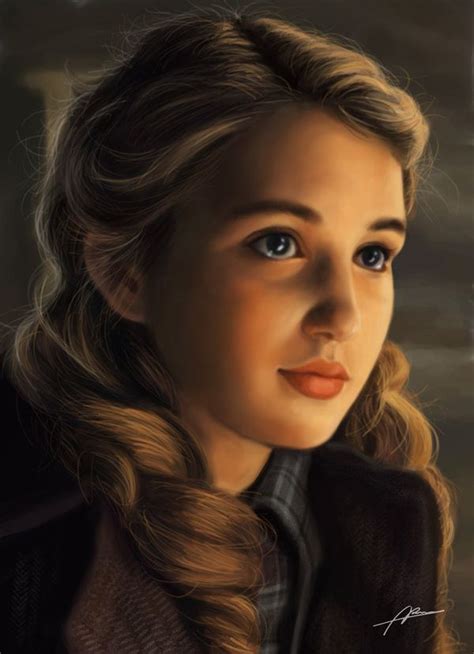 Liesel Meminger By Abremson On Deviantart The Book Thief Portrait