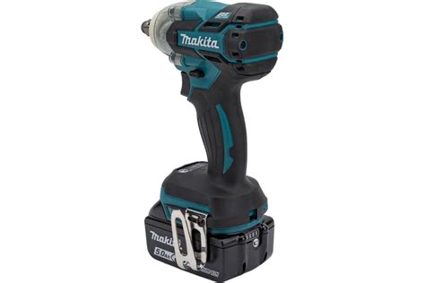 Аккумуляторный ударный гайковерт Makita бесщеточный, 18 В, 1x5 Ач Li ...