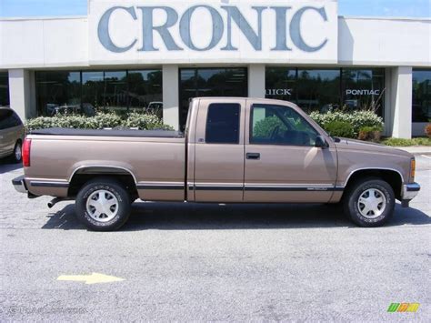 1997 Light Autumnwood Metallic Gmc Sierra 1500 Sle Extended Cab