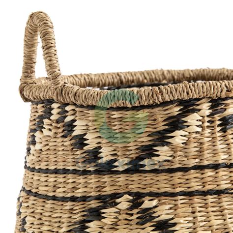 Medium Woven Seagrass Storage Basket Galaximex