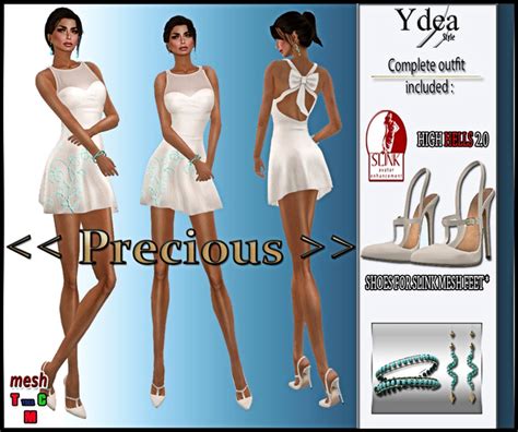 Second Life Marketplace Ydea Precious Outfit