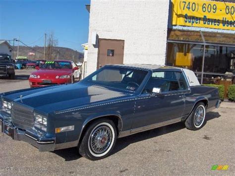 1985 Light Royal Blue Metallic Cadillac Eldorado Biarritz Coupe