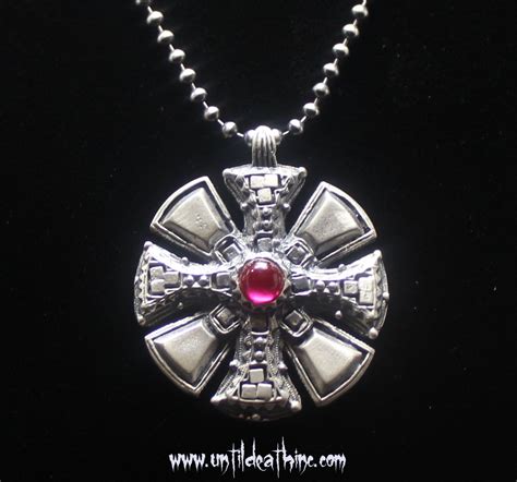 Maltese Cross Pirate Medallion Until Death Inc