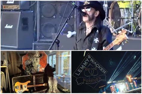 Las Cenizas De Lemmy Kilmister Vocalista De Mot Rhead En El Festival