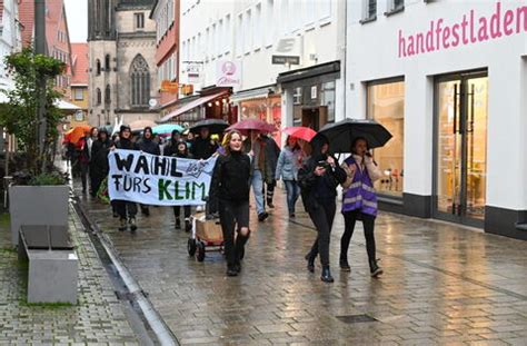 Fridays for Future fordert in Reutlingen mehr Klimaschutz zu wählen