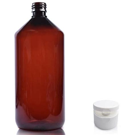 1000ml Amber Flip Top Bottle Ampulla Ltd 0161 367 1414