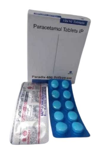 Paracetamol 650 Mg Tablets Pack Size 10x10 Tablets General Medicines At Best Price In