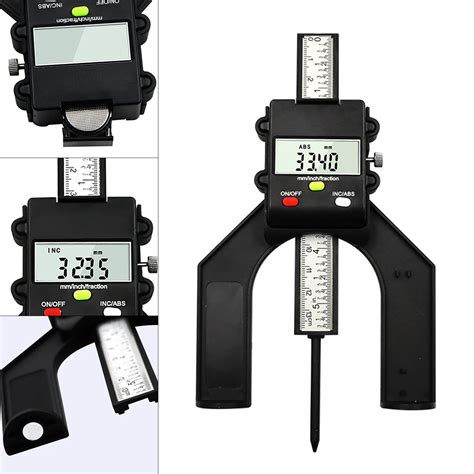 Digital Depth Gauge Digital Tread Depth Gauge Lcd Magnetic Self Standi