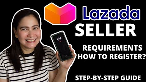 PAANO MAGING LAZADA SELLER Requirements And Registration Step By Step