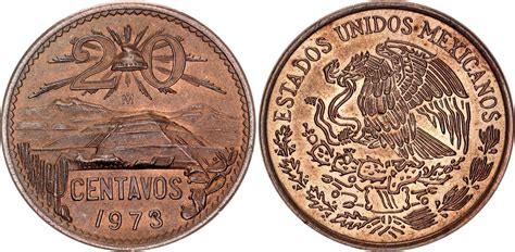 Centavos Type National Emblem Mexico Numista