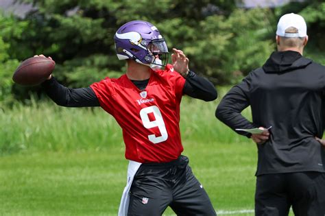 Vikings Rookie Minicamp J J Mccarthys First Day Josh Mccowns