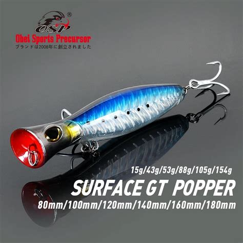 Topwater Fishing Lure Popper Fishing Lure Floating Popper Popper