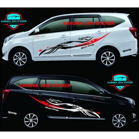 Jual Stiker Mobil Sigra Cutting Stiker Mobil Sigra Avanza Calya Ertiga