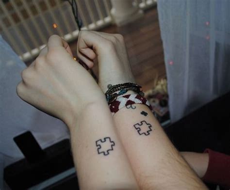 Top Puzzle Piece Tattoo Ideas Tattoos Mob Matching Couple Tattoos