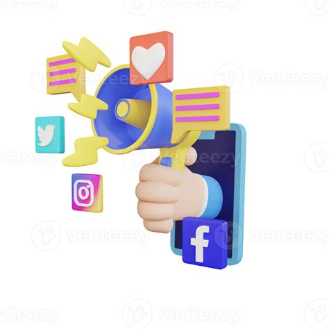 3d rendering digital marketing concept illustration 24553396 PNG