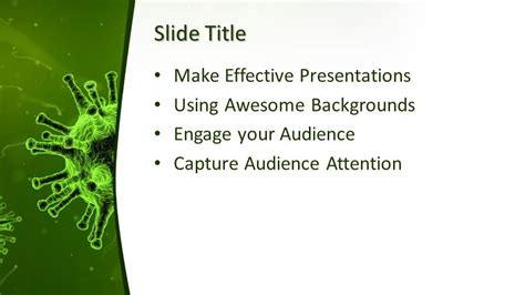 Free Virus Powerpoint Template Free Powerpoint Templates