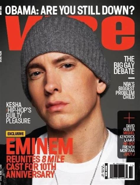 Eminem On The Cover Of Vibe For Mile Th Anniversary Hip Hop Movies