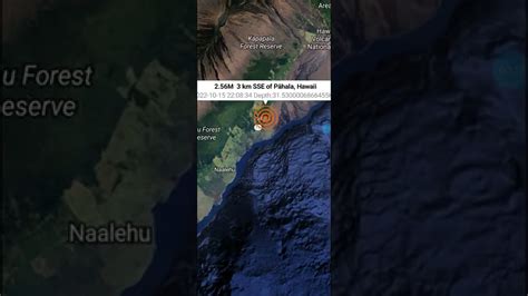 Pahala Hawaii Earthquakes Youtube