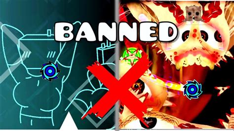 More Banned Geometry Dash Levels Youtube