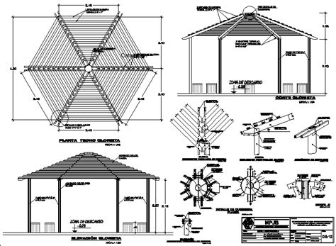 Hexagon Gazebo With Pergola Plans