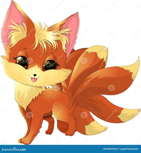 Pokemon mignon de renard image éditorial Illustration du pattes 80263760