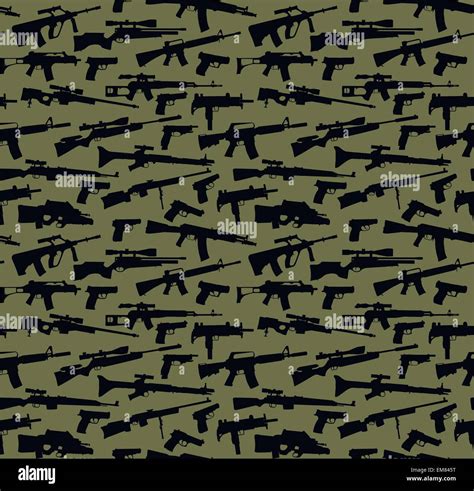 Weapon Vector Seamless Background Stock Vector Image And Art Alamy