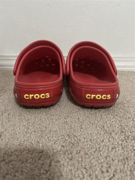 Crocs Cars X Classic Clog Lightning Mcqueen Grailed