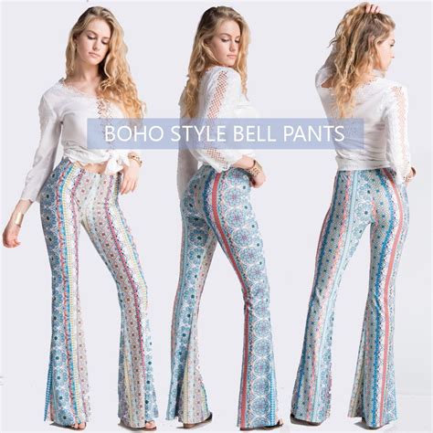 Boho Bell Bottom Pants~ Bell Bottom Pants Bell Pants Boho Fashion