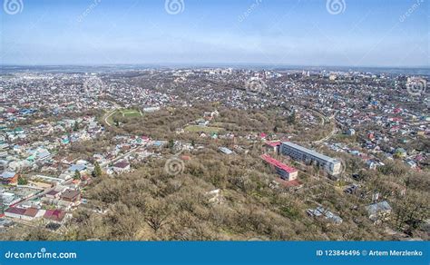 Square of the City of Stavropol. Russia Stock Photo - Image of fresh ...