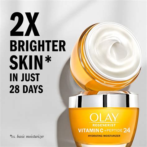 Olay Regenerist Vitamin C Peptide 24 Cleanser Moisturizer Duo Pack