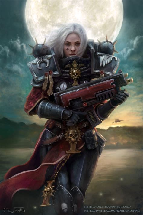 Warhammer 40k Art Sisters Of Battle