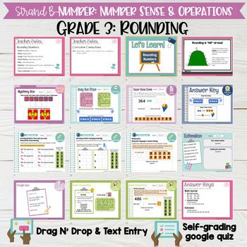 Rounding Numbers Grade Ontario Math Digital Google Slides