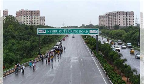 Outer Ring Road Works On Narsingi Entry Exit Points Near Completion