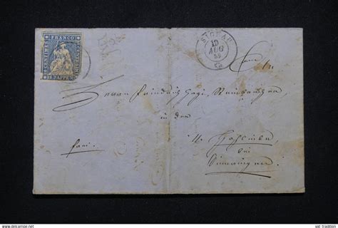 Lettres Documents Suisse Lettre De Signau En Dans L Tat