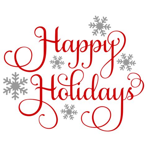 Happy Holidays Svg Happy Holidays Vector File