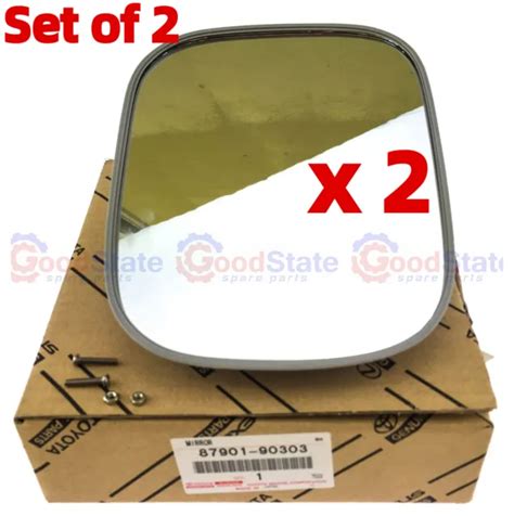 Genuine Toyota Landcruiser Series Hj Rh Lh Outer Rear View Mirror