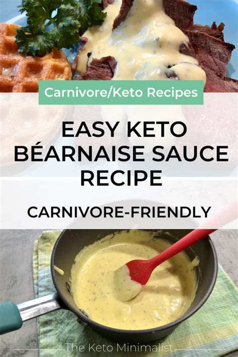 Easy Keto Bearnaise Sauce Recipe Carnivore Friendly Genetic Herbs