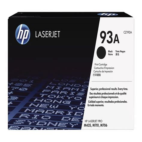 HP 93A Black Original Laserjet Toner Cartridge, For Laser Printer at Rs ...