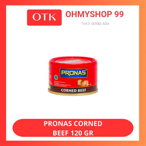 Jual Pronas Kornet Daging Sapi Corned Beef Gr Shopee Indonesia