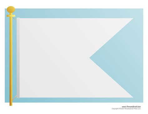 Printable Pennant Banner Template & Triangle Banner Templates