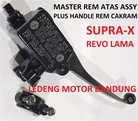 Jual Master Rem Atas Assy Supra X Lama Revo Plus Handle Rem Cakram