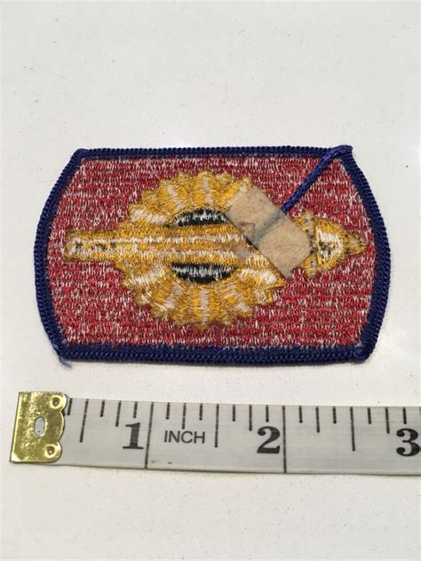 Vietnam Era Us Army 130th Field Artillery Brigade Merrowed Edges